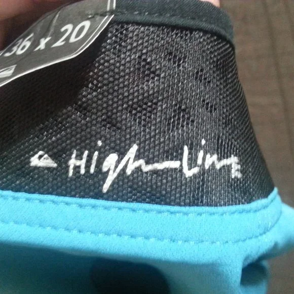 Quiksilver High Line Board Shorts Surf Swim Trunks Water Repellent- Anti-Rash - Picture 7 of 16